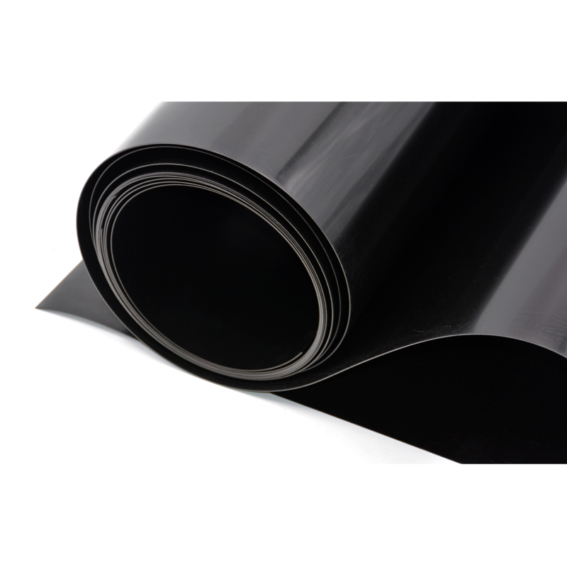 แผ่นพลาสติกโพลีสไตรีน HIPS สีดำแรงกระแทกสูงสีดำยืดหยุ่น 1MM