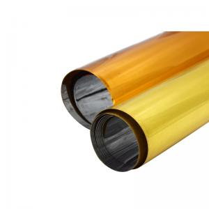 แผ่นพลาสติก PVC เคลือบเงาสีเงินสีทอง 0.6 มม