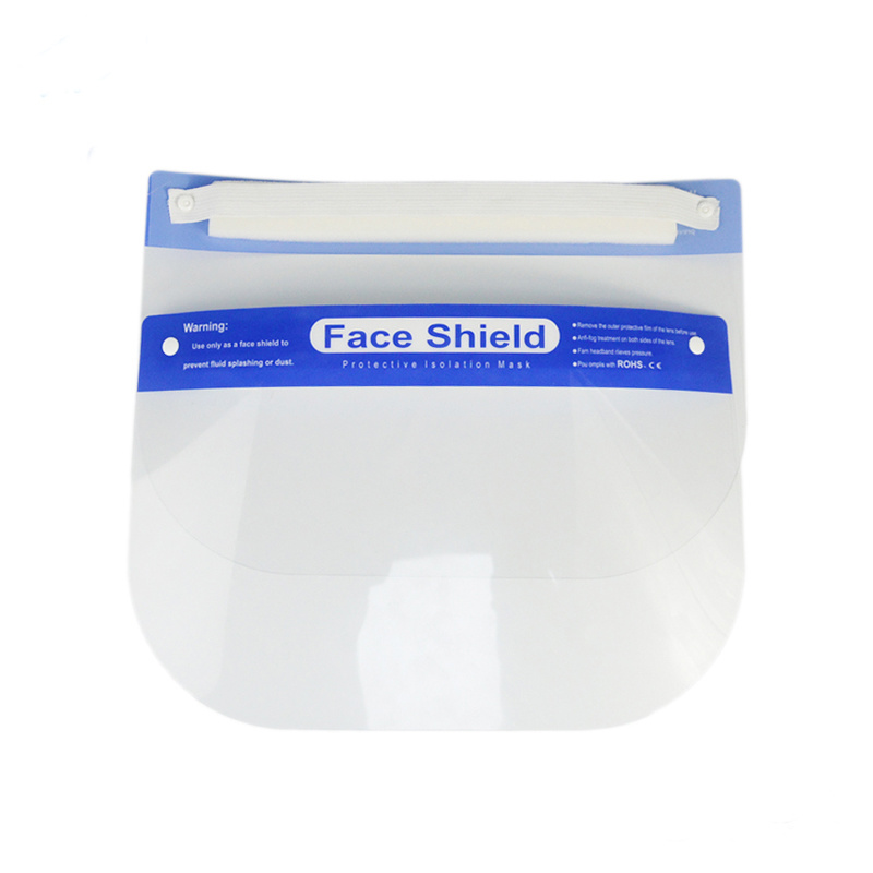 Anti-Fog Safety Equipment การแยกพลาสติกฟองน้ำแบบกำหนดเอง Face Shield